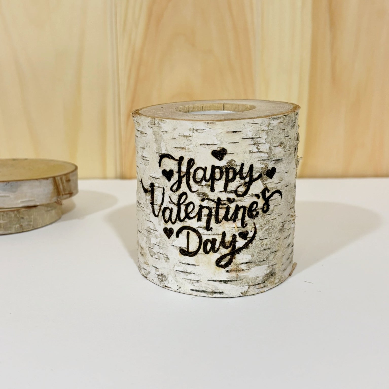 Happy Valentine's Day Candle
