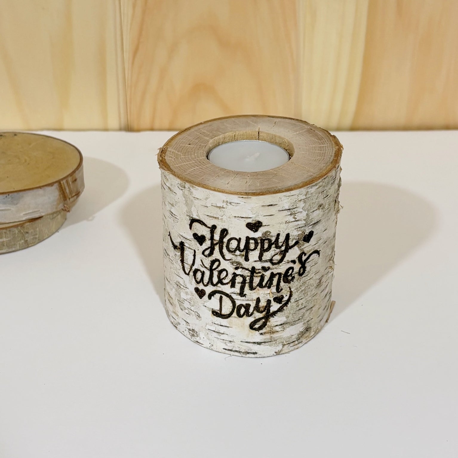 Happy Valentine's Day Candle