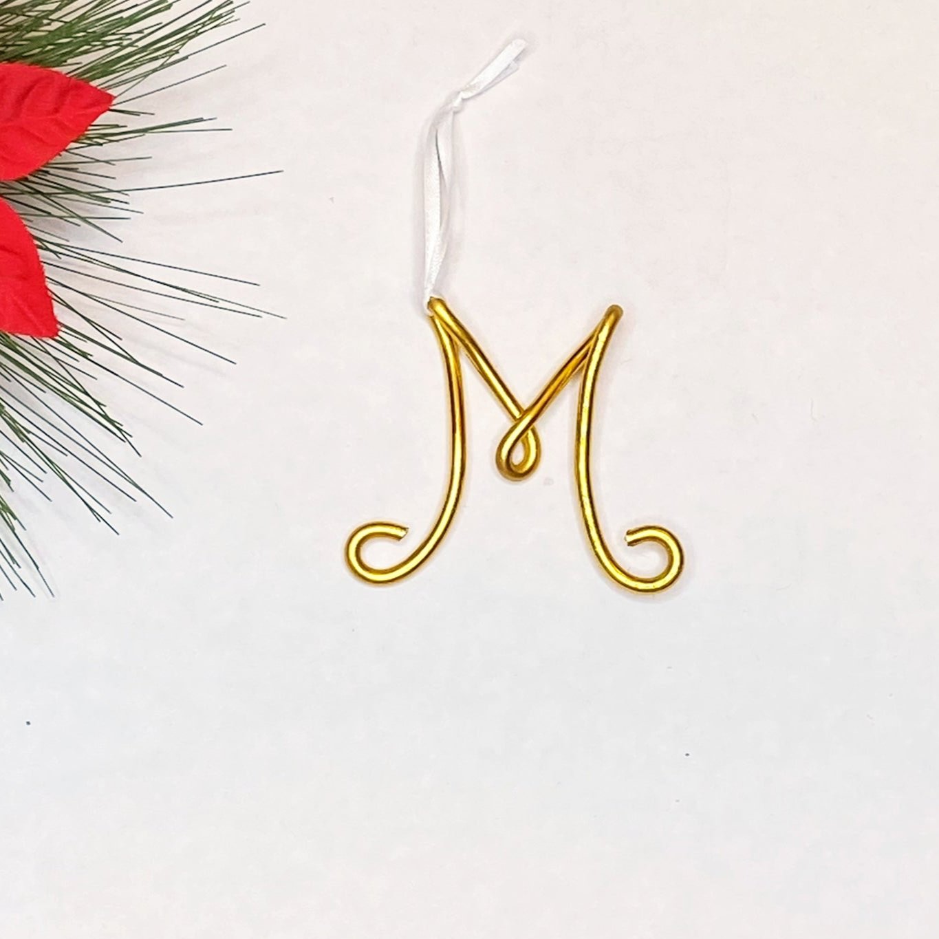 Monogram Ornament or Stocking Tag