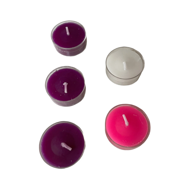 Advent Tea Light Candles - Pack of Five