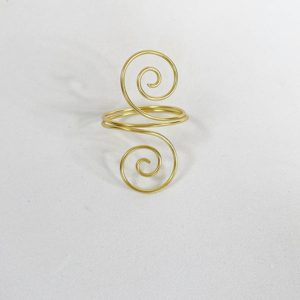 napkin ring spiral aerial